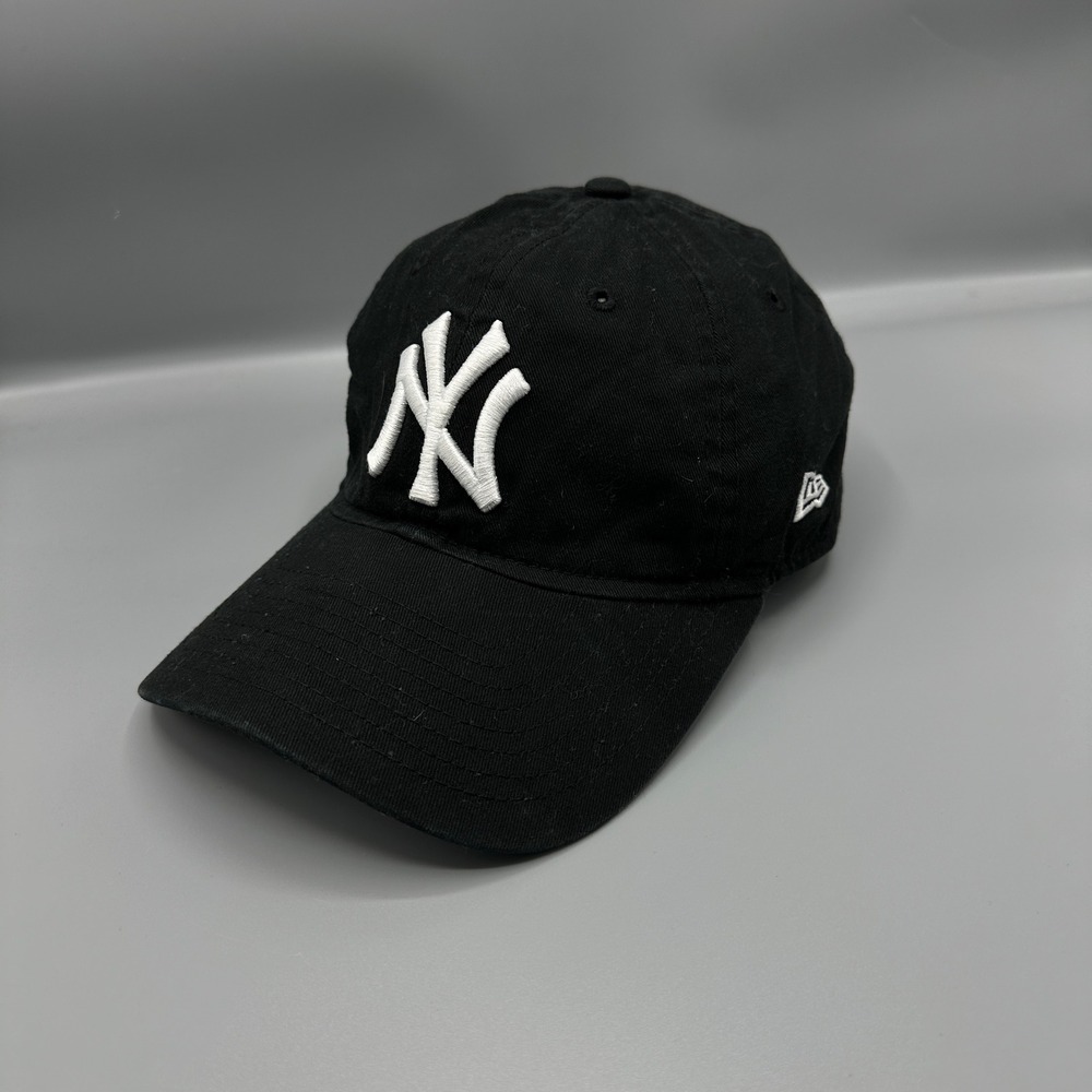 New Era 9TWENTY New York Yankees Women Black Adjustable Baseball Cap Hat MLB